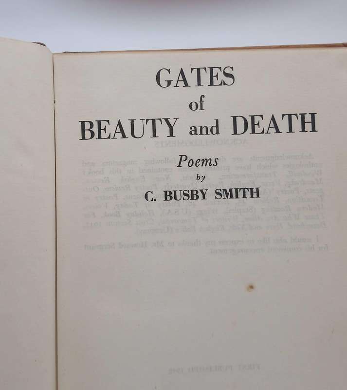 Gates of Beauty and Death (Signed) - C Busby Smith