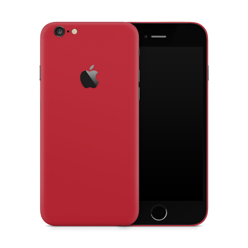 iPhone 6/6S Plus Skin (Matte Red)