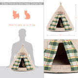 Best Friends by Sheri Wheat Meow Hut Happy Camper Cat Bed