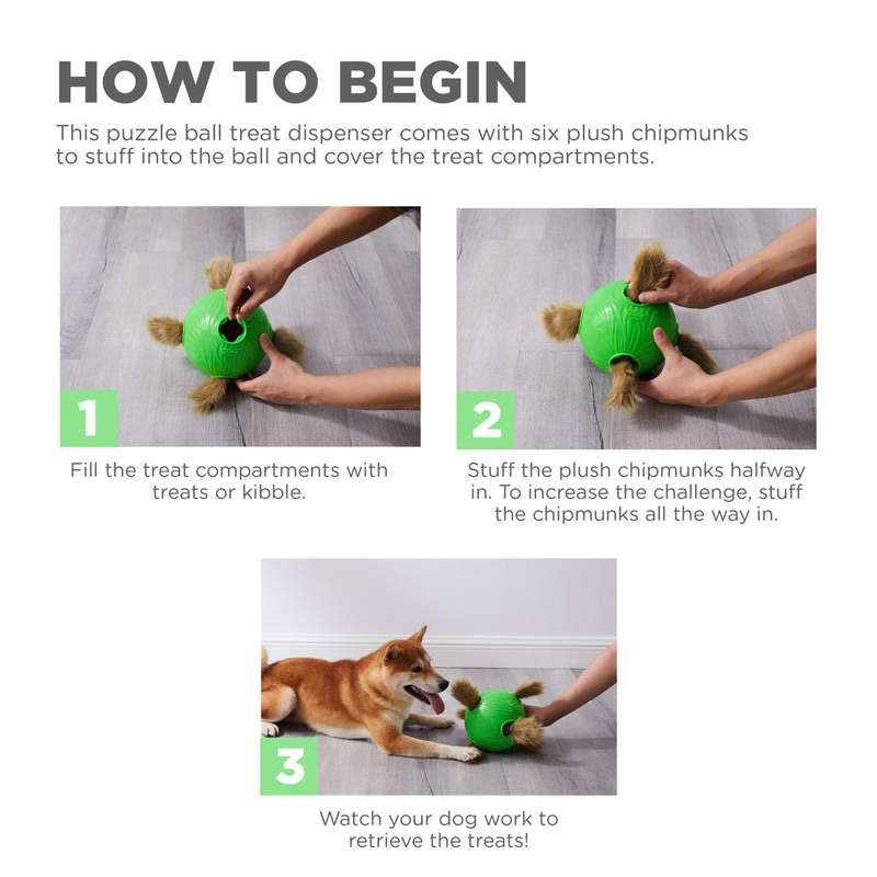 Nina Ottosson Dog Snuffle 'n Treat Ball