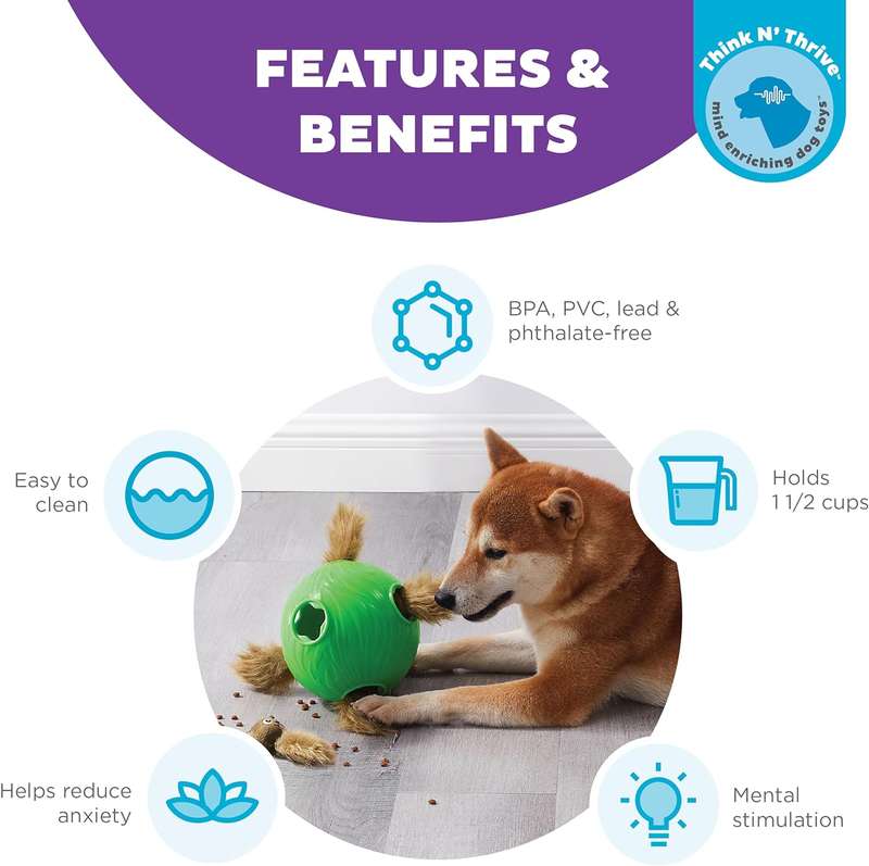 Nina Ottosson Dog Snuffle 'n Treat Ball