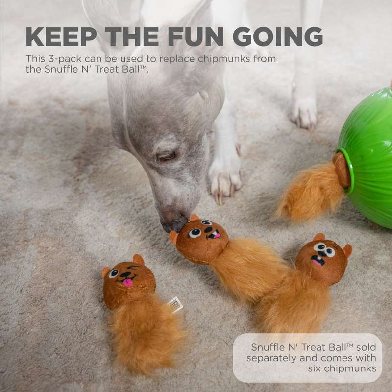 Chipmunk Snuffle Treat Replacements