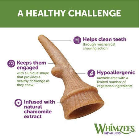 Whimzees Large Antler Assortment/Display Box (22pc)