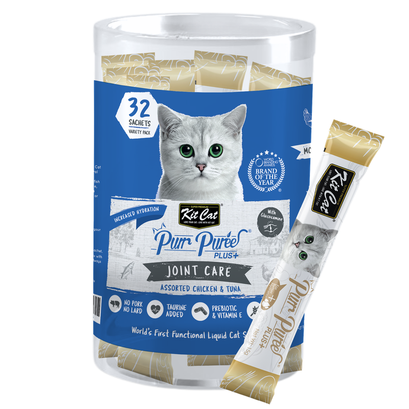 Kit Cat Purr Puree Plus+ Single Sachets (15g)