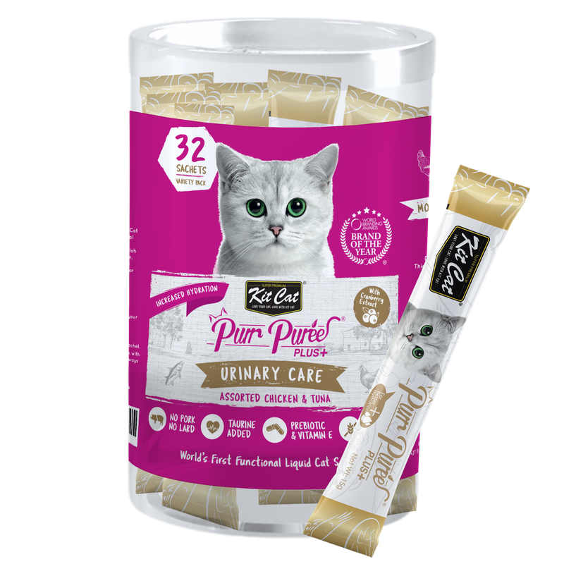 Kit Cat Purr Puree Plus+ Single Sachets (15g)