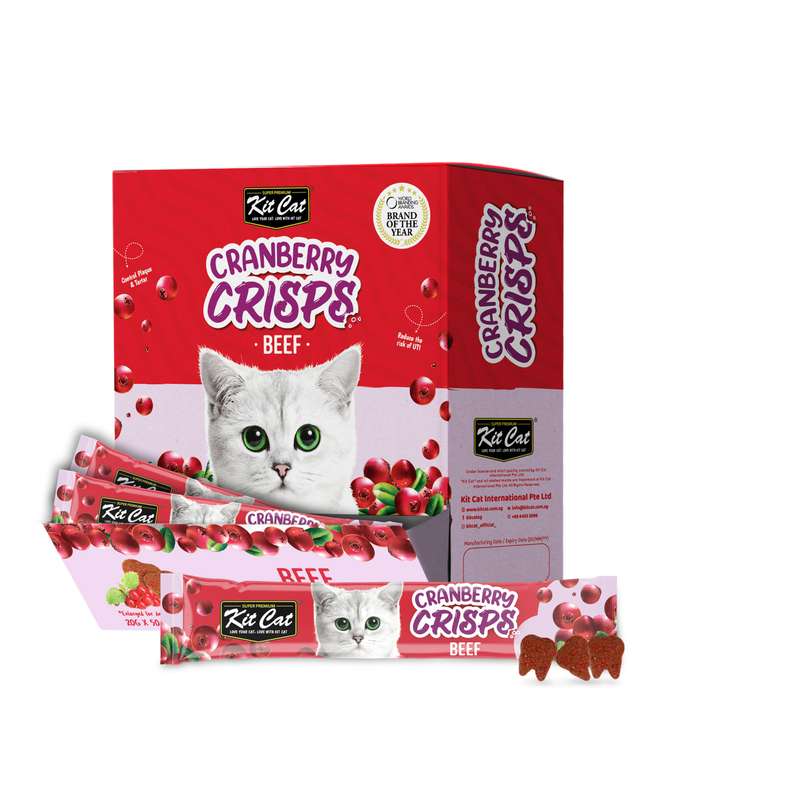 Kit Cat Cranberry Crisps Bulk Deal (20g x 50 packs)
