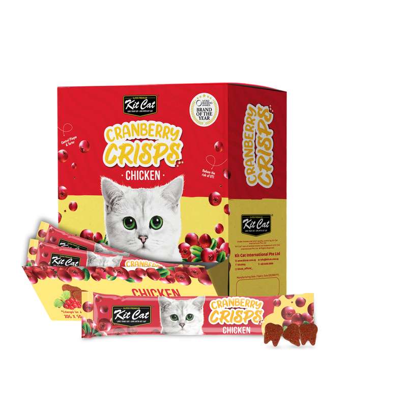 Kit Cat Cranberry Crisps Bulk Deal (20g x 50 packs)