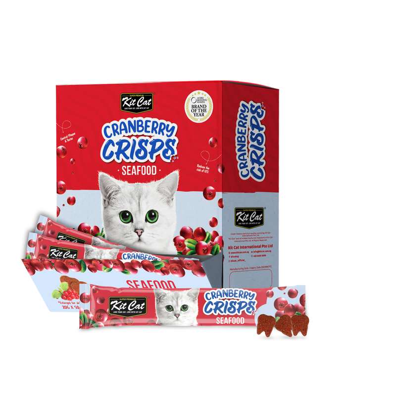 Kit Cat Cranberry Crisps Bulk Deal (20g x 50 packs)