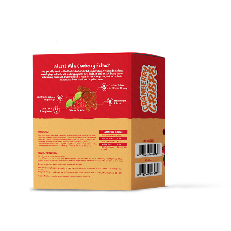 Kit Cat Cranberry Crisps Bulk Deal (20g x 50 packs)