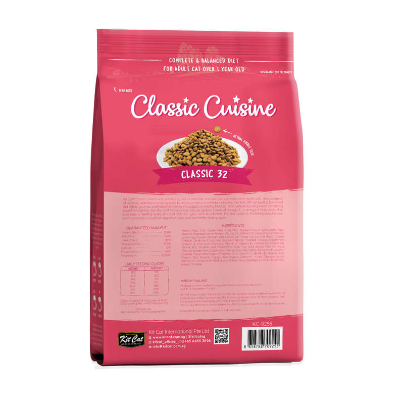 Kit Cat Classic Cuisine - Classic 32 (Taurine Added)