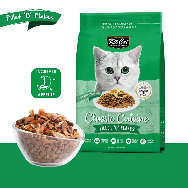 Kit Cat Classic Cuisine - Fillet O' Flakes (Increase Appetite)