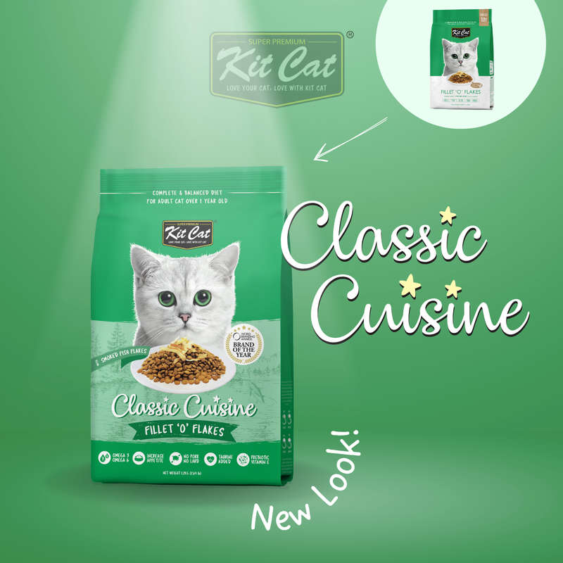 Kit Cat Classic Cuisine - Fillet O' Flakes (Increase Appetite)