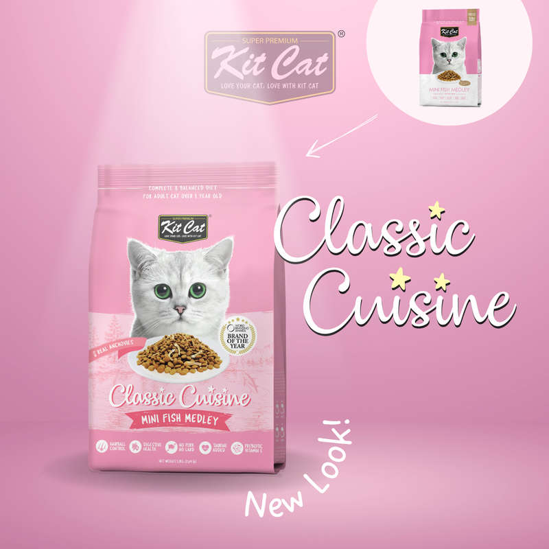 Kit Cat Classic Cuisine - Mini Fish Medley (Optimal Bone Growth)