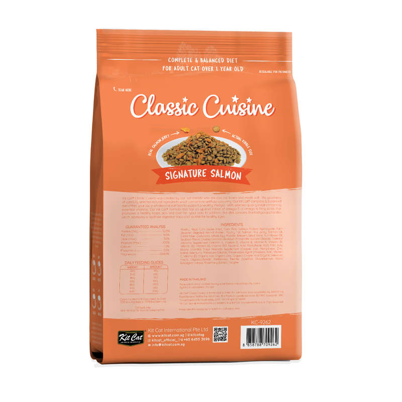 Kit Cat Classic Cuisine - Signature Salmon (Skin & Coat)