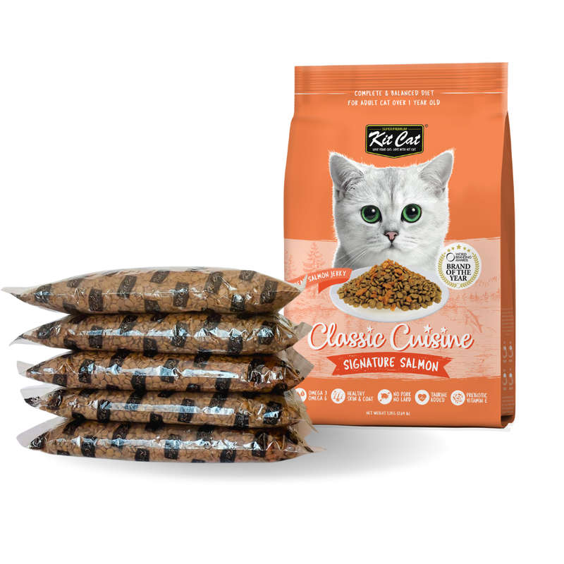 Kit Cat Classic Cuisine - Signature Salmon (Skin & Coat)