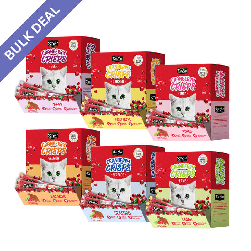 Kit Cat Cranberry Crisps Bulk Deal (20g x 50 packs)