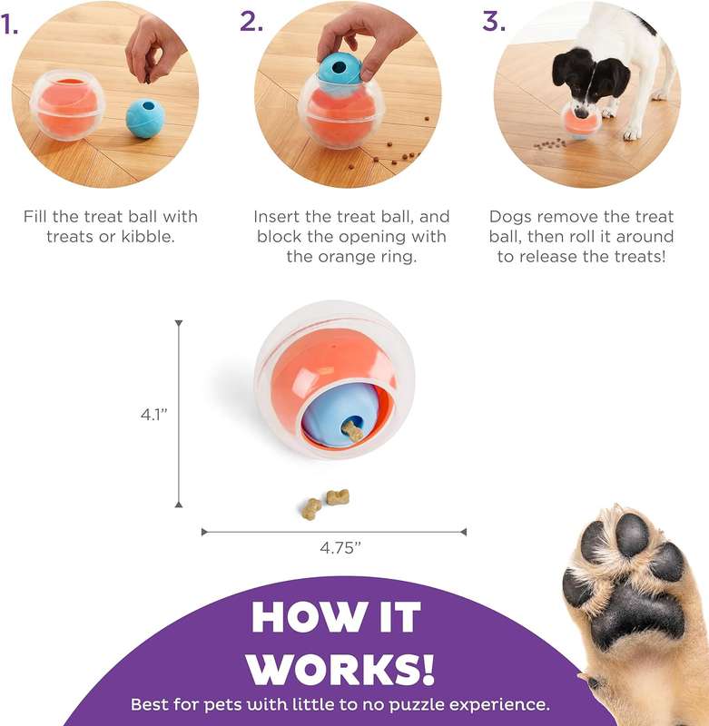 Nina Ottosson Dog Rumble Puzzle - Topsy Treat Toy