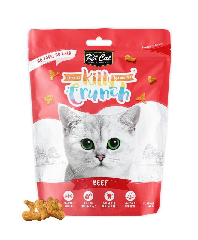 Kit Cat Kitty Crunch Bulk Deal (60g x 12 packs)