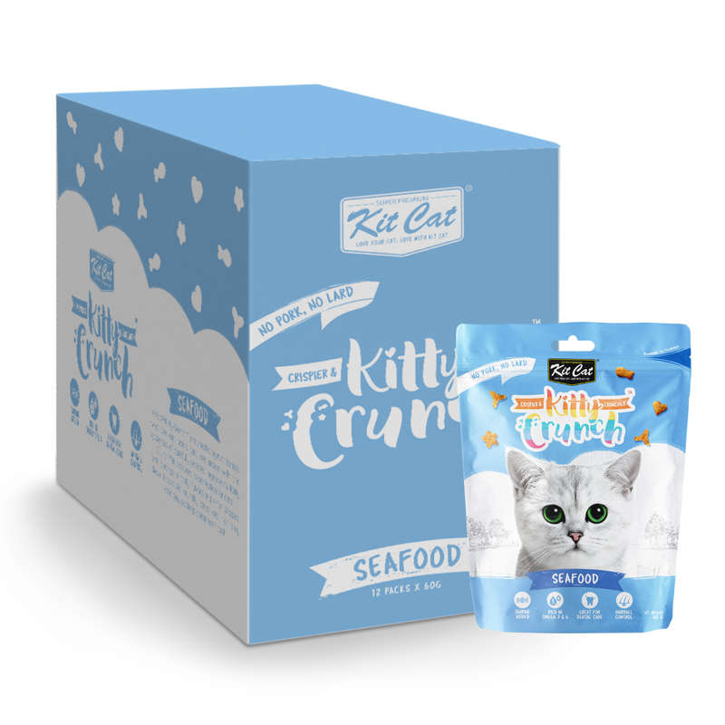 Kit Cat Kitty Crunch Bulk Deal (60g x 12 packs)