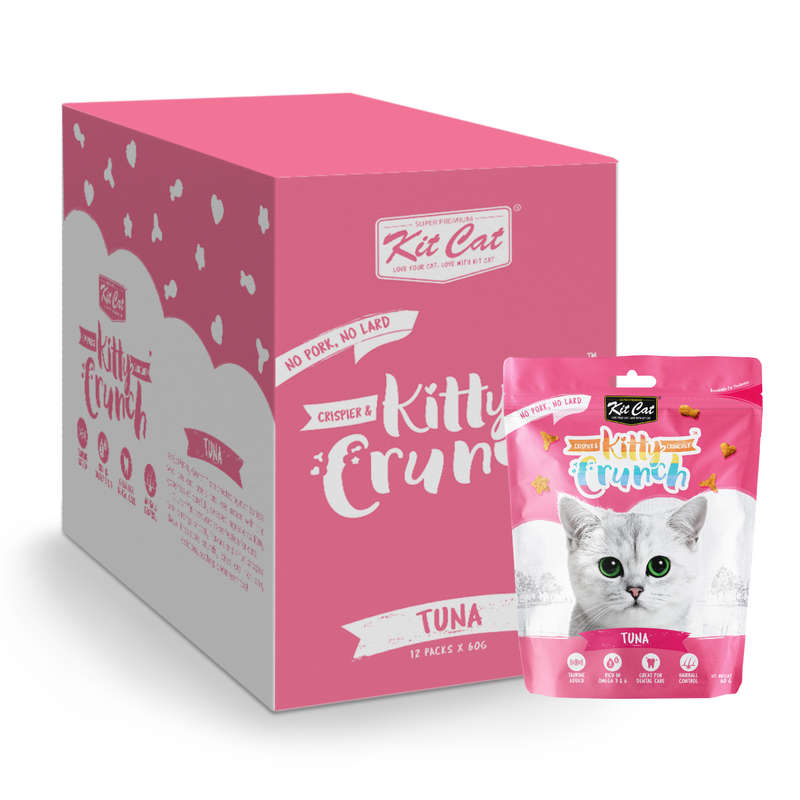 Kit Cat Kitty Crunch Bulk Deal (60g x 12 packs)