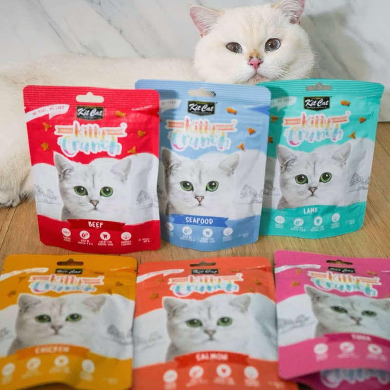Kit Cat Kitty Crunch Bulk Deal (60g x 12 packs)