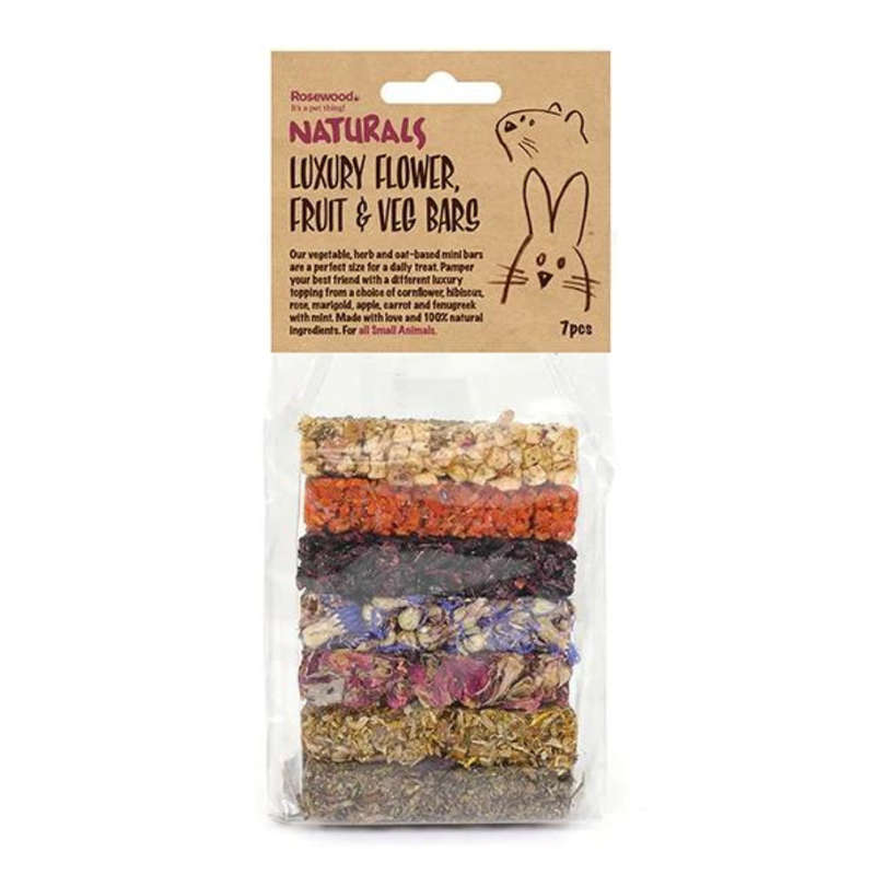 Luxury Flower; Fruit & Veg Bars (7pc) 80g
