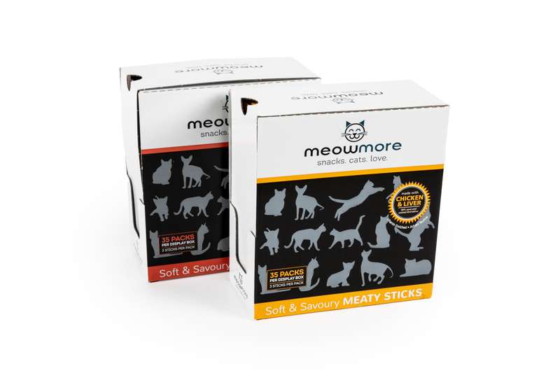 Meow More Cat Treat Sticks Bulk Deal (15g x 35 sticks)