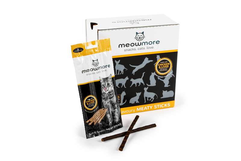 Meow More Cat Treat Sticks Bulk Deal (15g x 35 sticks)