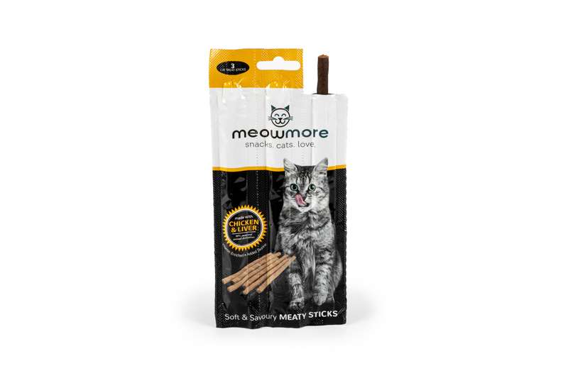Meow More Cat Treat Sticks (15g)