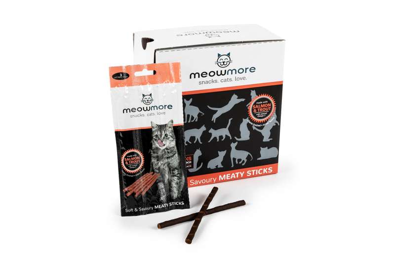 Meow More Cat Treat Sticks Bulk Deal (15g x 35 sticks)