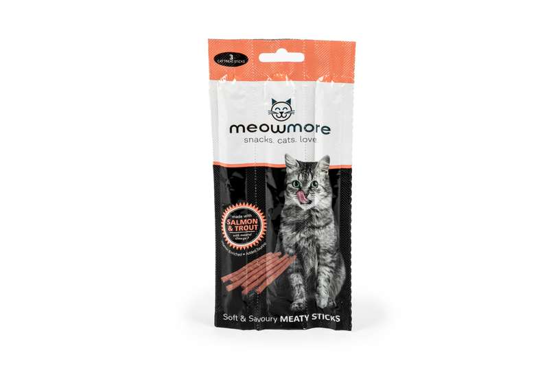 Meow More Cat Treat Sticks (15g)