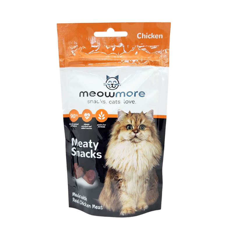 Meow More Meaty Snacks