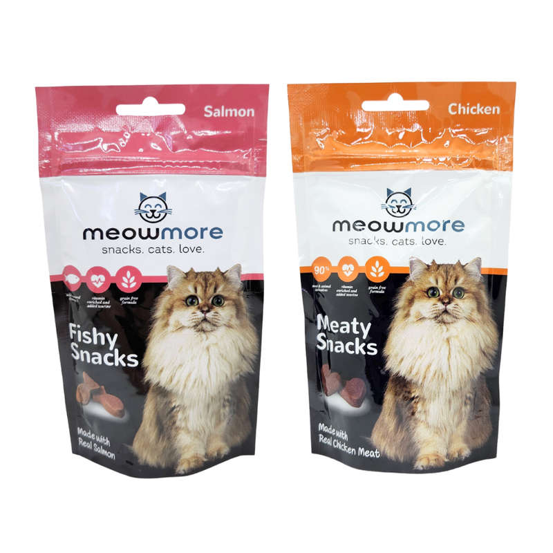 Meow More Meaty Snacks