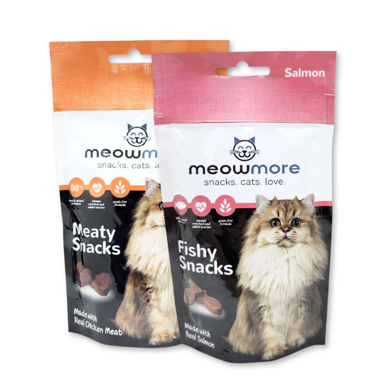 Meow More Meaty Snacks