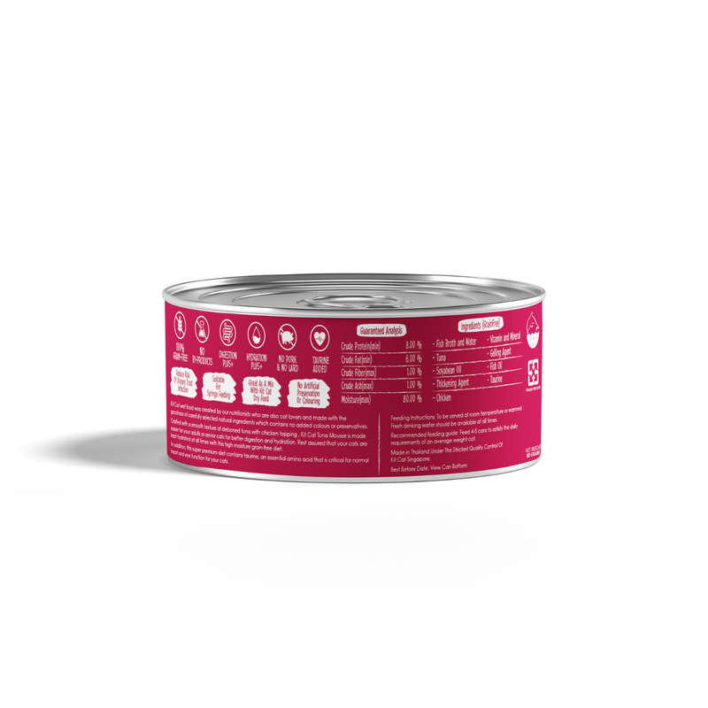 Kit Cat Mousse Bulk Deal (80g x 24 tins)