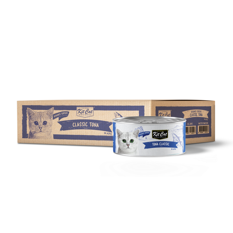 Kit Cat Deboned Toppers Bulk Deal (80g x 24 tins)