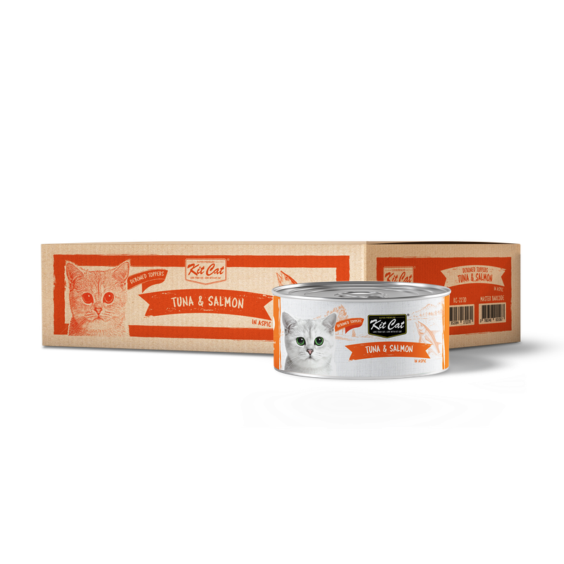 Kit Cat Deboned Toppers Bulk Deal (80g x 24 tins)