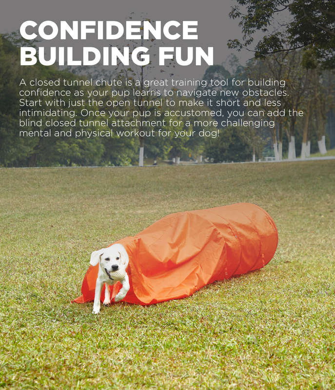 Outward Hound ZipZoom Closed Agility Tunnel