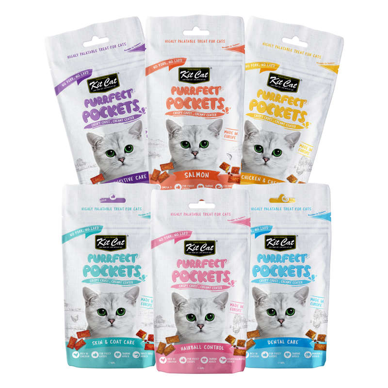 Kit Cat Purrfect Pockets (60g)