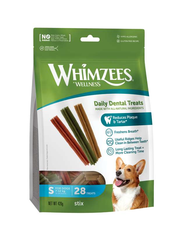 Whimzees Small Stix Value Bag (28pc)