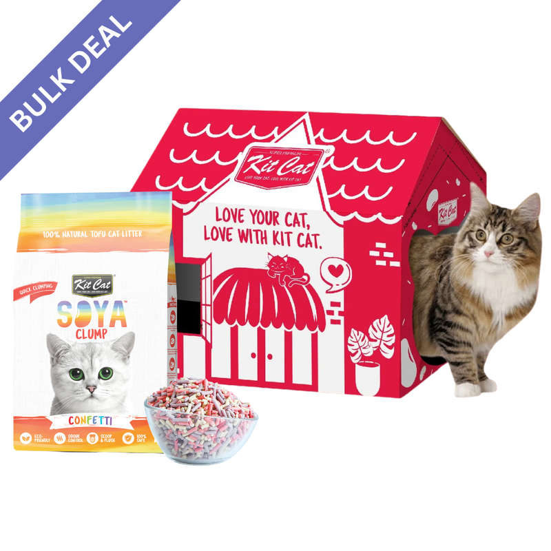 Kit Cat Soya Clump Cat Litter Bulk Deal (7L x 6)