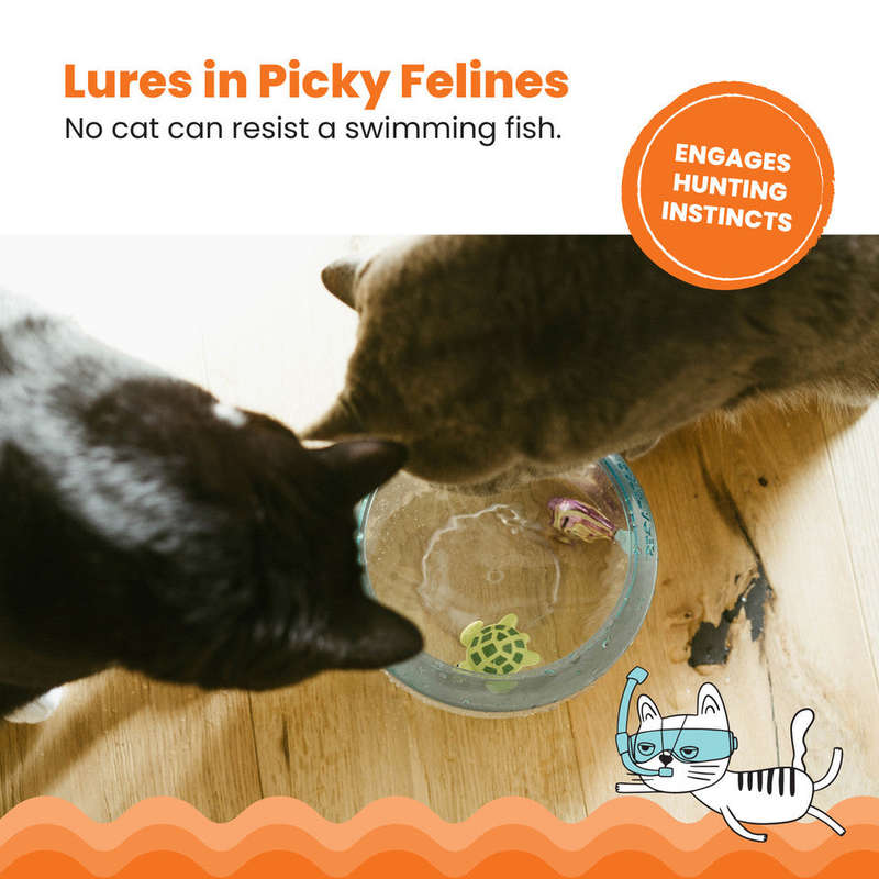 Meow-smerizing Fish Bowl