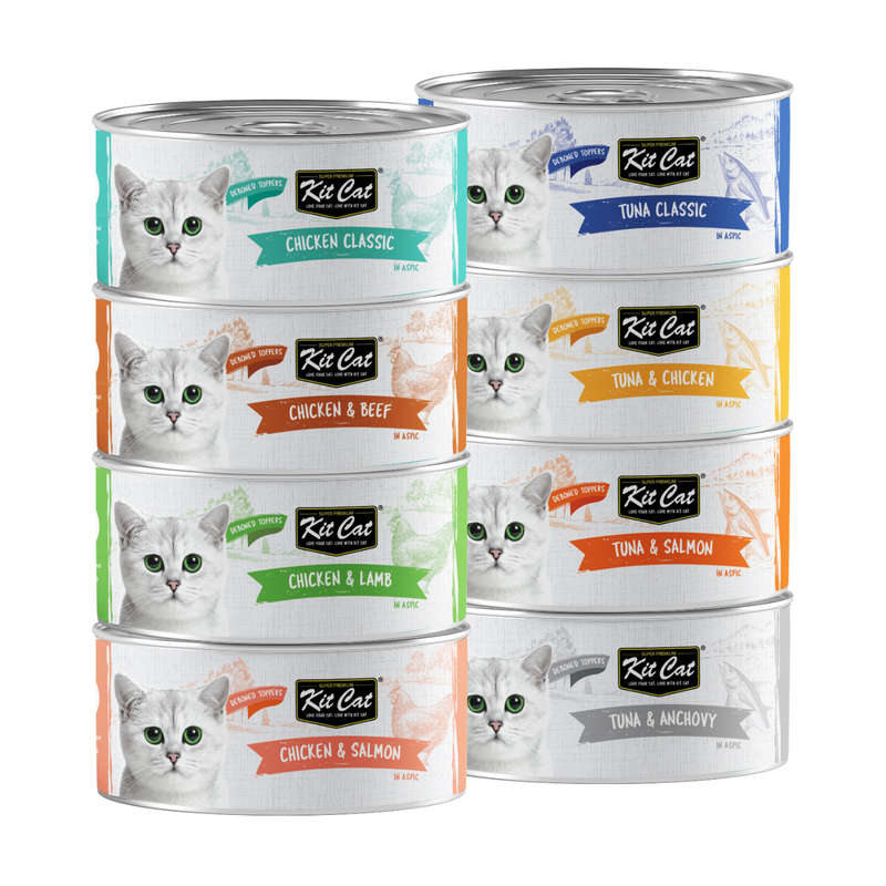Kit Cat Deboned Toppers - Chicken Variants (80g)