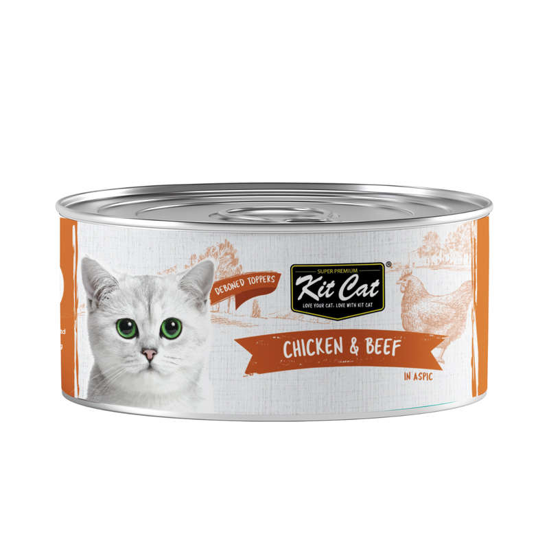 Kit Cat Deboned Toppers - Chicken Variants (80g)