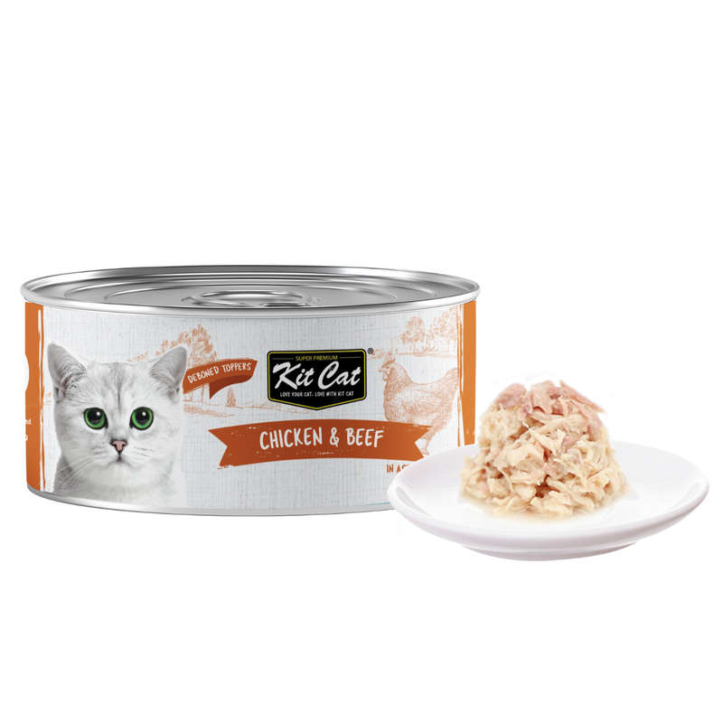 Kit Cat Deboned Toppers - Chicken Variants (80g)
