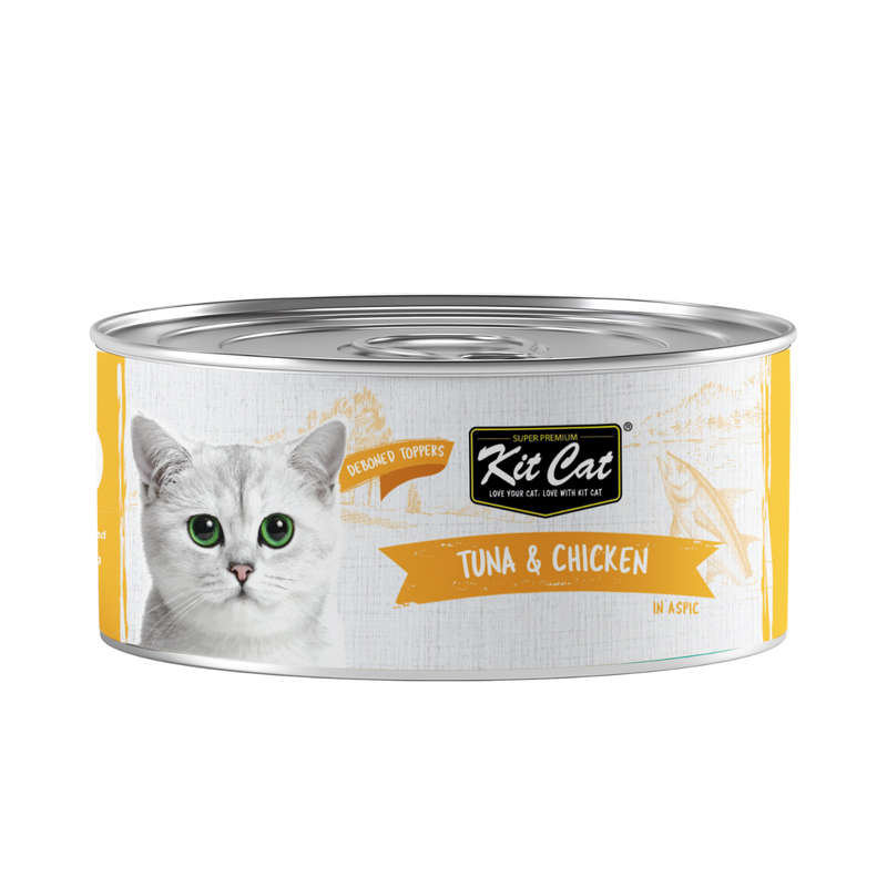 Kit Cat Deboned Toppers Bulk Deal (80g x 24 tins)