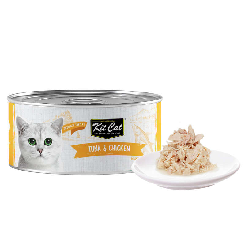 Kit Cat Deboned Toppers Bulk Deal (80g x 24 tins)