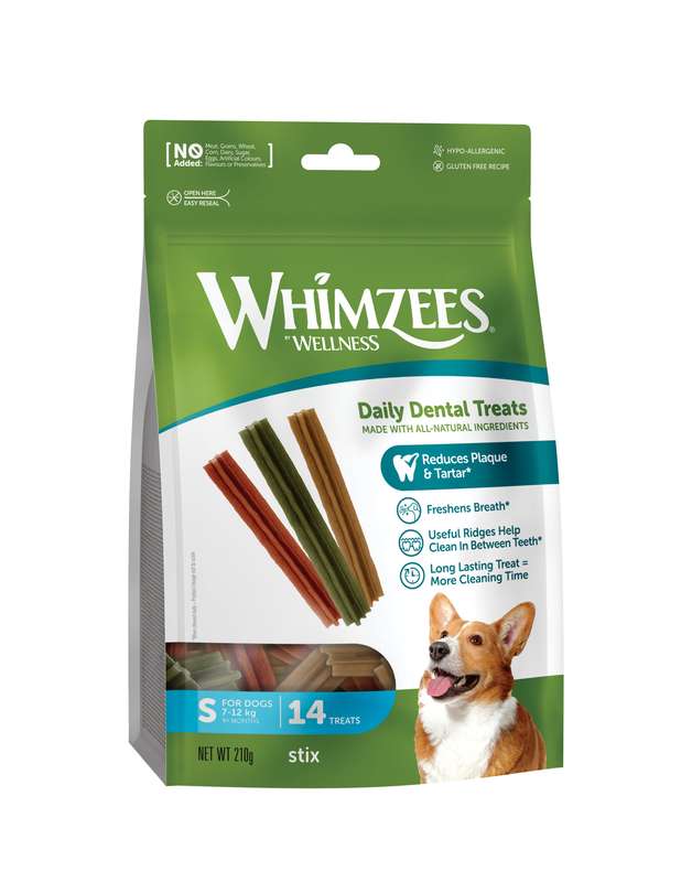 Whimzees Small Stix Weekly Value Bag (14pc)