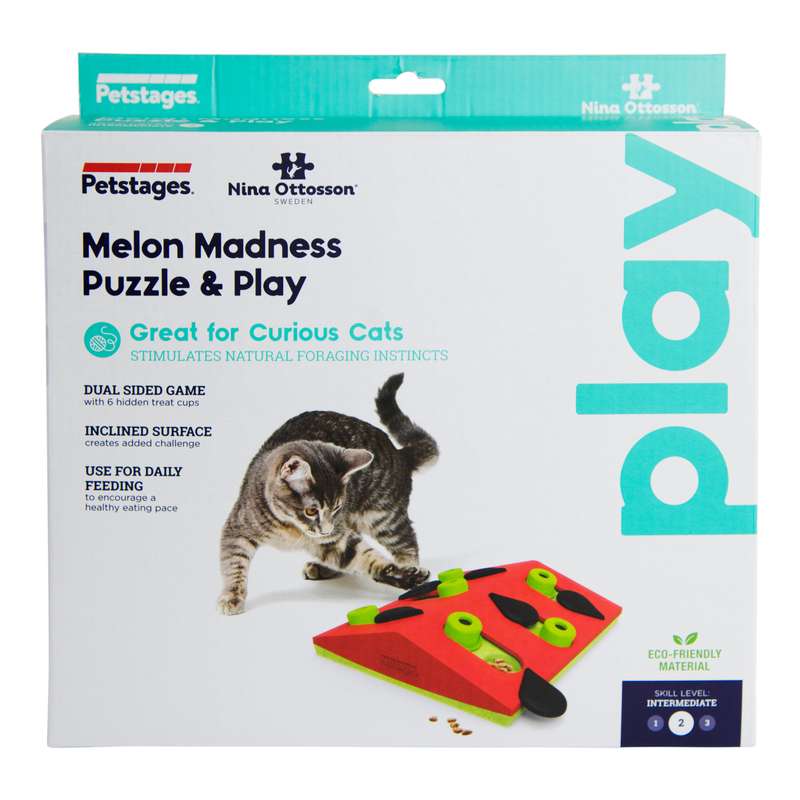 Nina Ottosson Cat Puzzle 'n Play Melon Madness