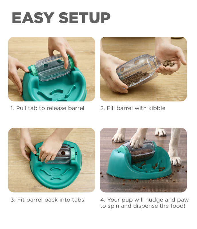Nina Ottosson Dog Spin n' Eat Puzzle